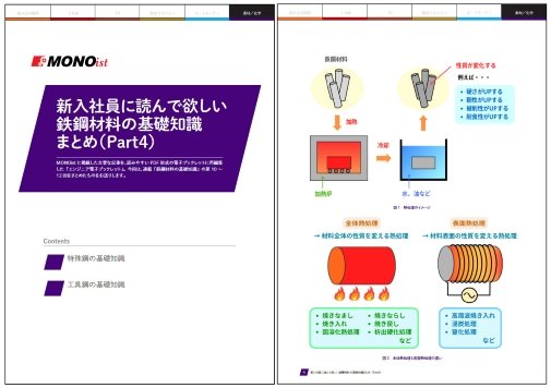 新入社員に読んで欲しい鉄鋼材料の基礎知識まとめ（Part4）