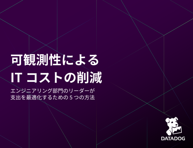 オブザーバビリティで発見し、実現する「5つのITコスト削減策」とは？