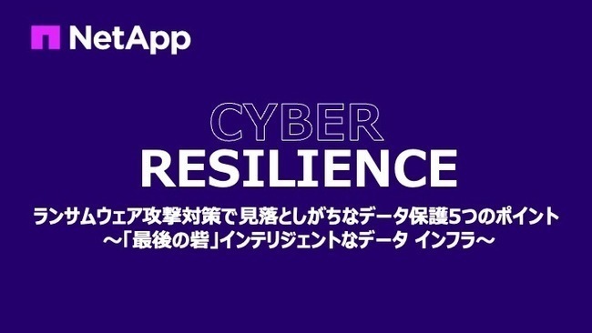 ランサムウェア攻撃からデータを保護するために押さえておくべき5つのポイント
