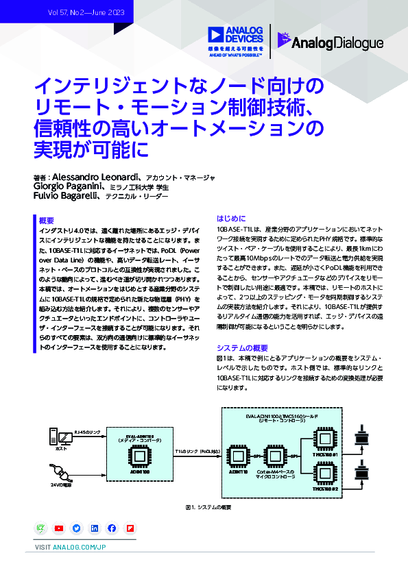 インテリジェント・ノードを遠隔制御する技術で、信頼性の高い自動化を実現する