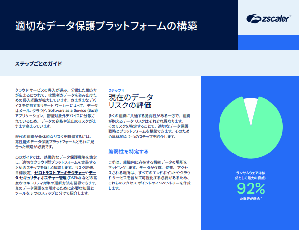 クラウド時代の脅威に備える、データ保護プラットフォーム構築の5つのステップ