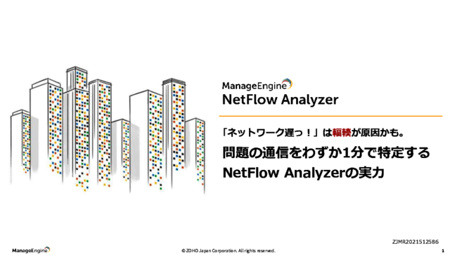 ネットワーク遅延の原因となる「輻輳」、問題のある通信を迅速に特定するには