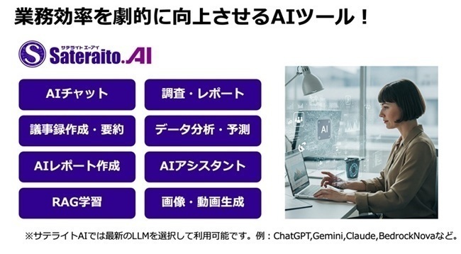 AIツール「サテライトAI」