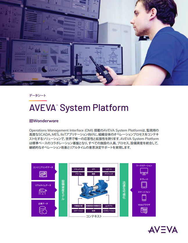 工場や設備ごとに分散したデータを統合・可視化し、運用改善を実現する方法