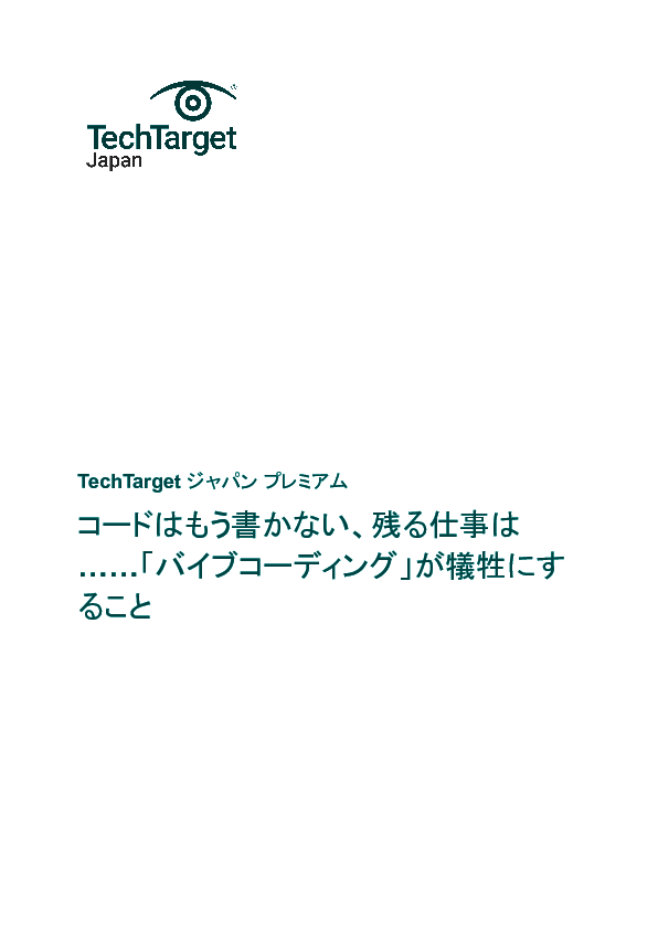 コードはもう書かない、残る仕事は…　「バイブコーディング」が犠牲にすること