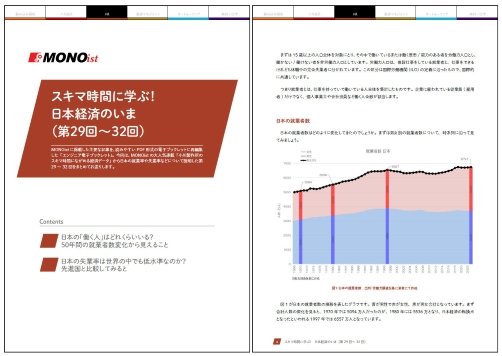 スキマ時間に学ぶ！　日本経済のいま（第29回～32回）