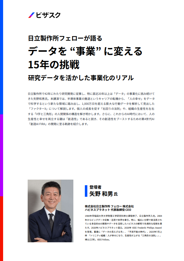 「単なる効率化」から「組織変革」へ、生成AIの真価を引き出すためのアプローチ
